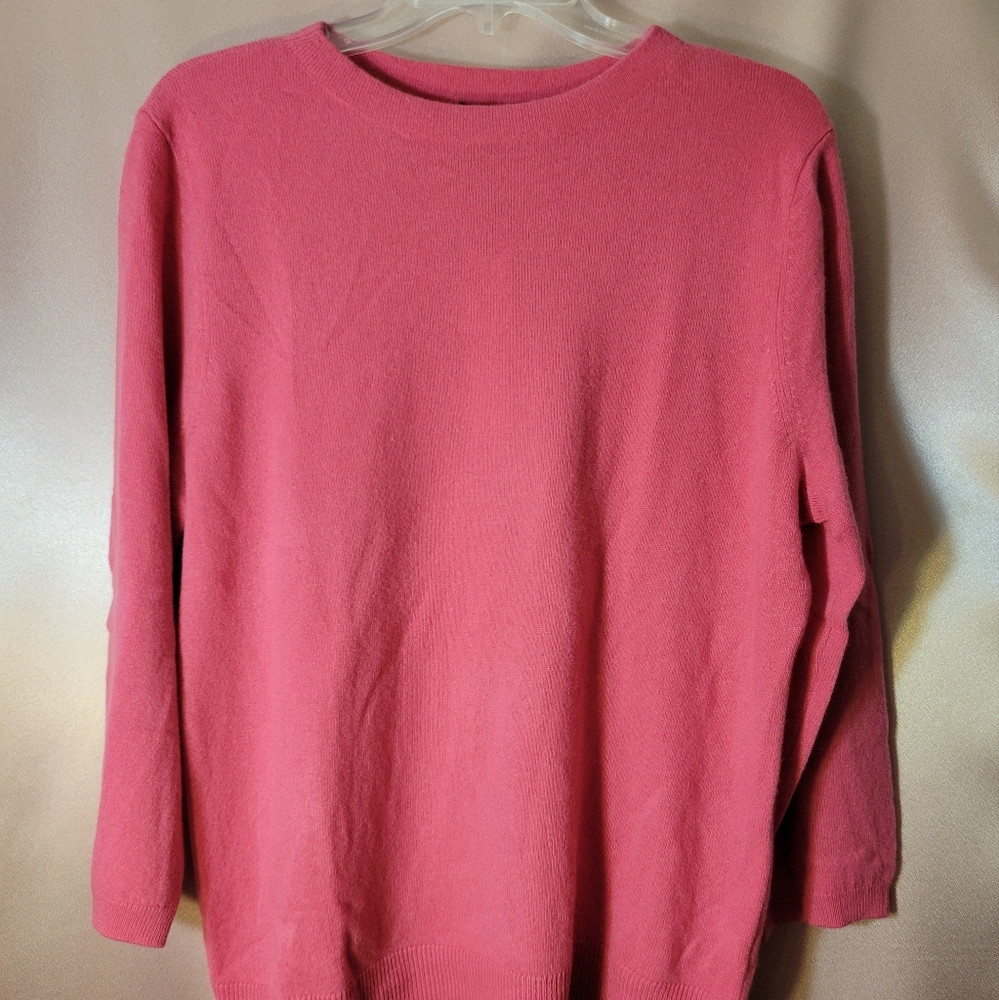 Talbot New 100% Cashmere Melon Sweater